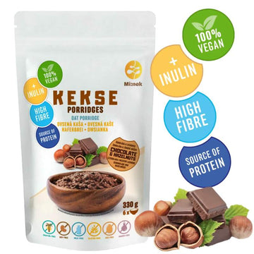 KEKSE Owsianka Czekolada+Orzechy laskowe 330g
