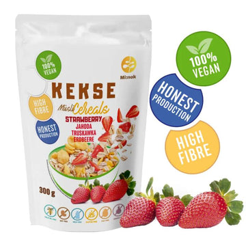 KEKSE Musli Truskawka 300g