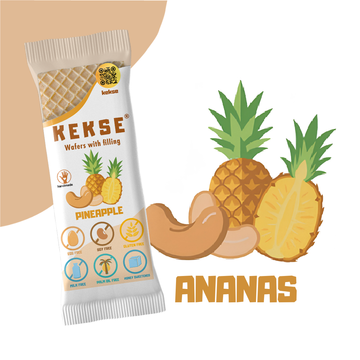 KEKSE Wafle Ananasowe