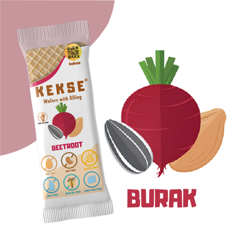 KEKSE Wafle Buraczane