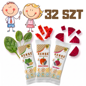 KEKSE Słony mix 32 szt.