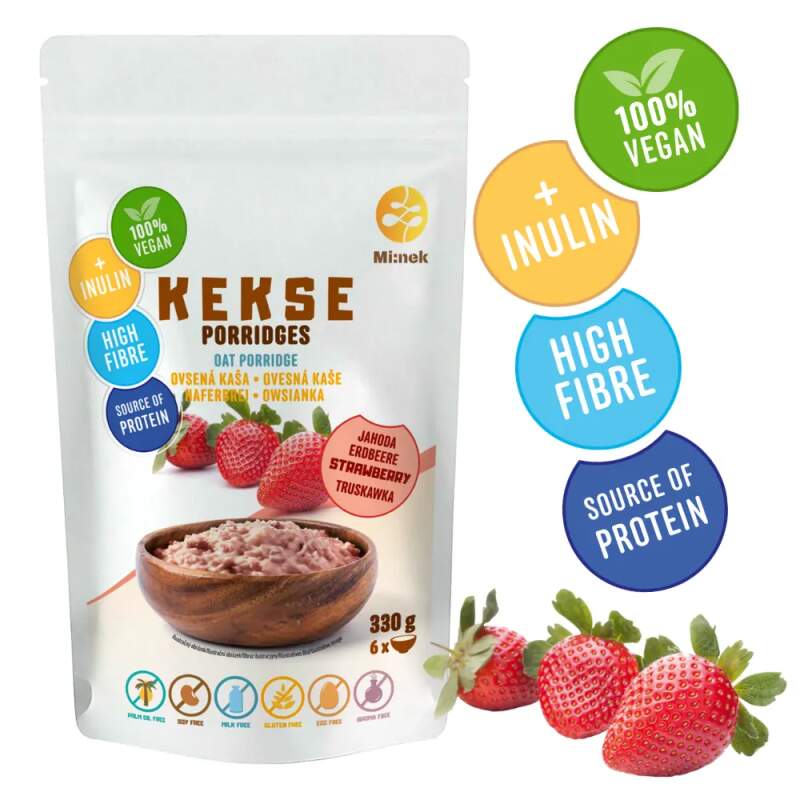 KEKSE Owsianka Truskawka 330g