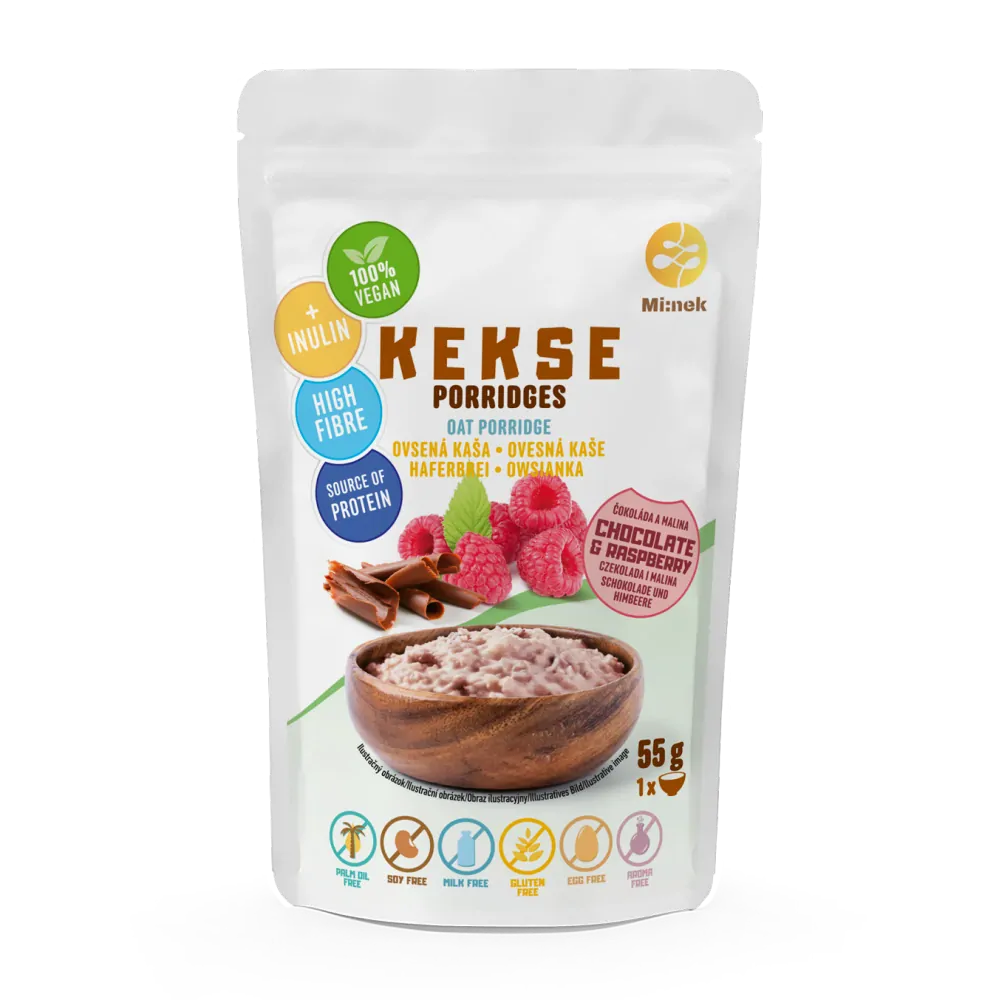 KEKSE Owsianka Czekolada+Malina 55g