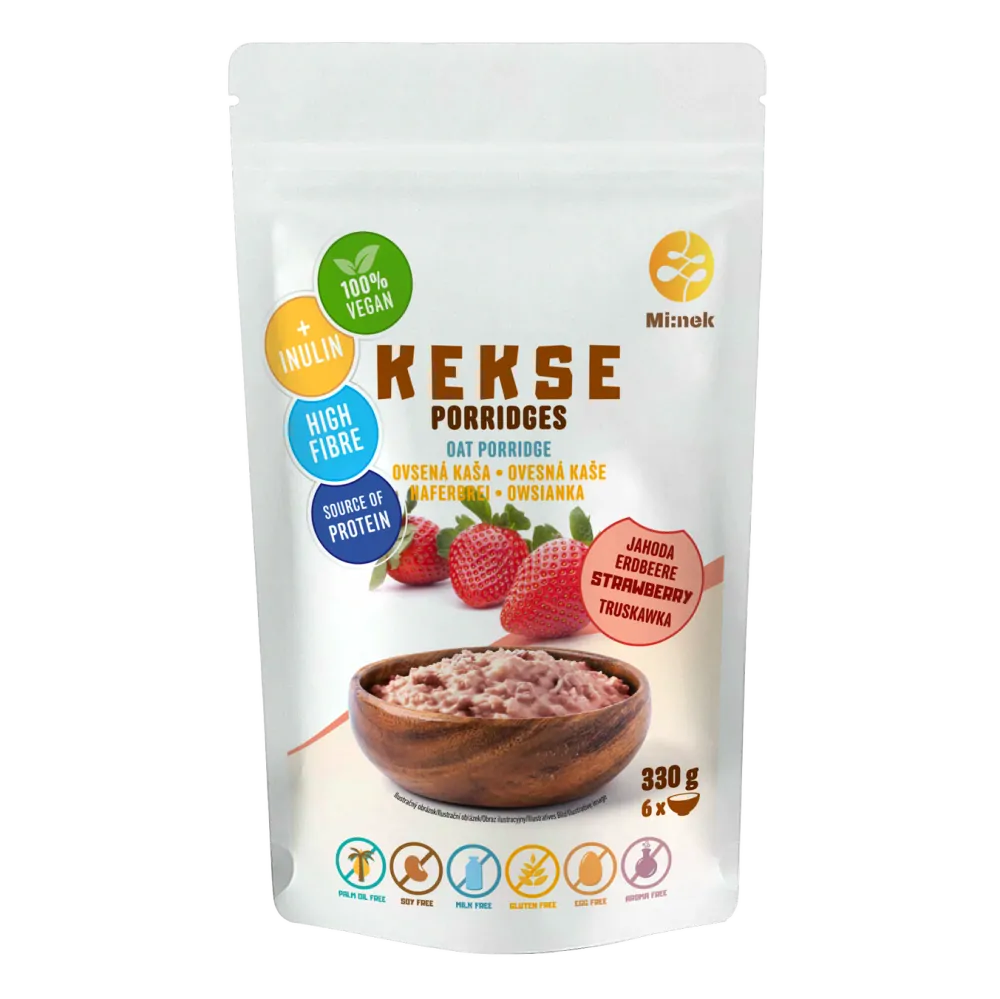 KEKSE Owsianka Truskawka 330g