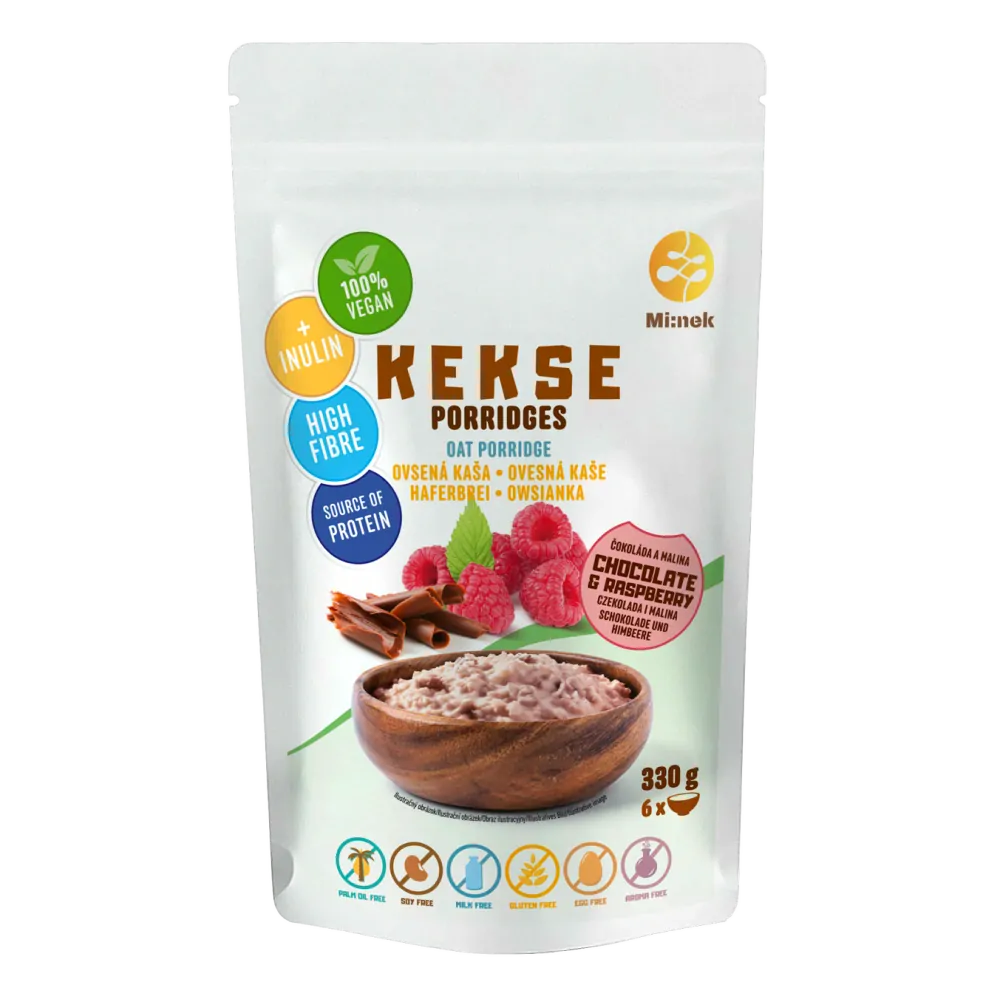 KEKSE Owsianka Czekolada+Malina 330g