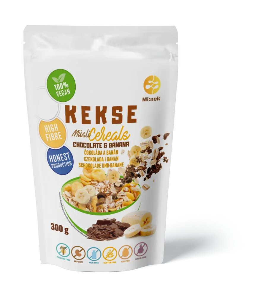 KEKSE Musli Czekolada+Banan 300g