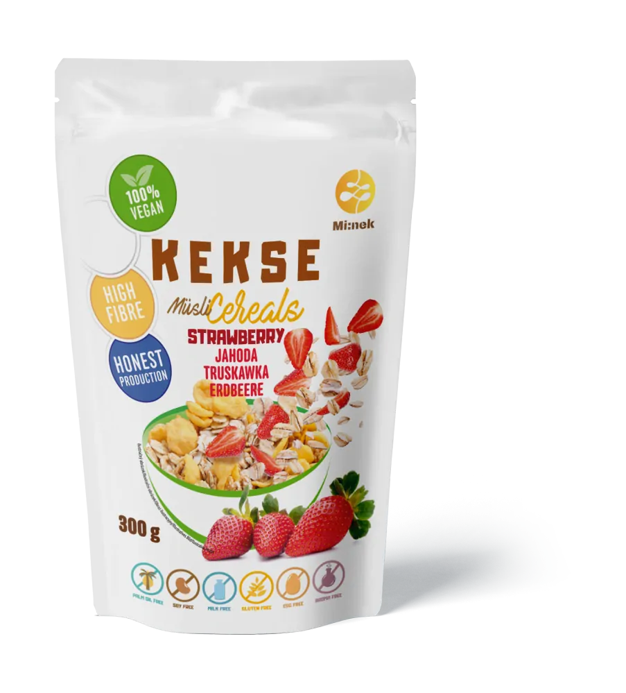 KEKSE Musli Truskawka 300g